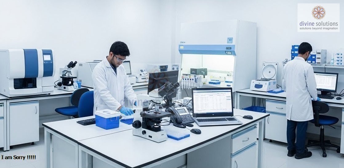 EZ LIMS Dashboard Interface